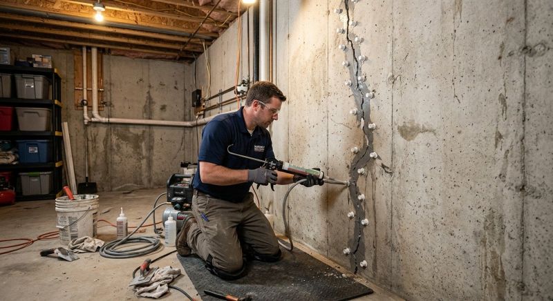Basement Crack Repair in Westminster, CO