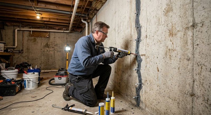 Basement Crack Repair in Westminster, CO