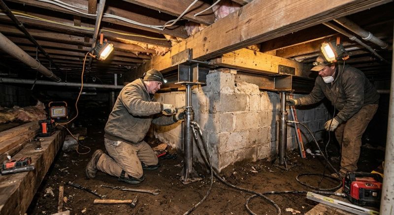 Basement Foundation Repair in Firestone, CO