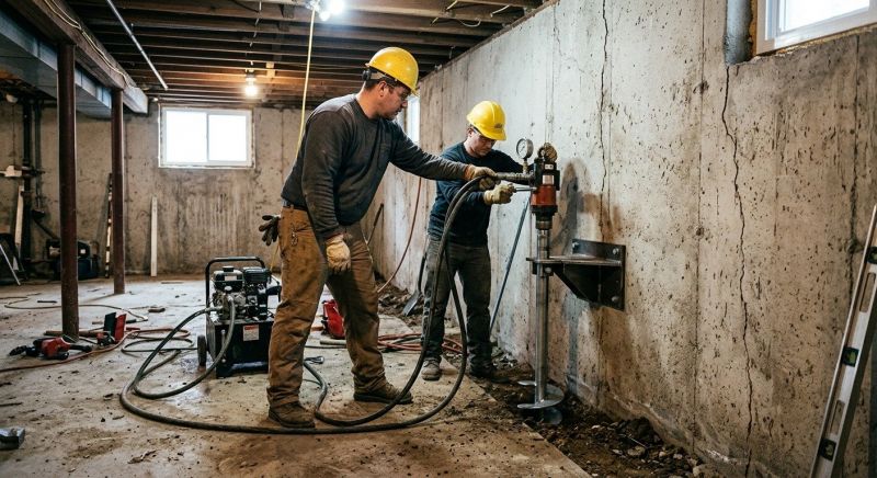 Basement Stabilization in Westminster, CO
