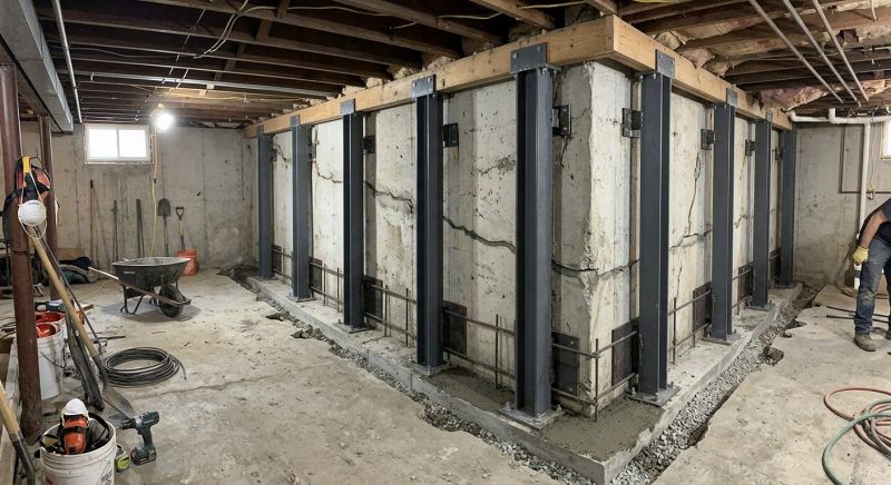 Basement Stabilization in Westminster, CO