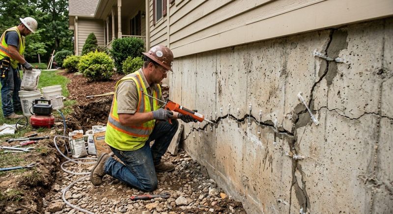 Cracked Foundation Repair in Brighton, CO
