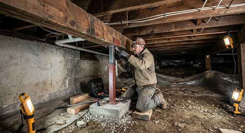Crawlspace Foundation Repair in Jefferson County, CO