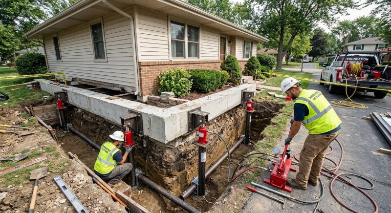 Foundation Jacking in Adams County, CO