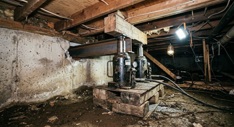 Foundation Jacking in Arvada, CO