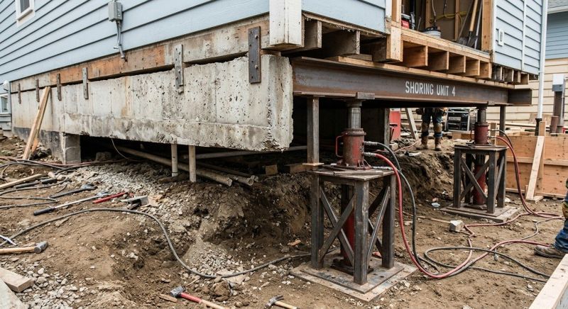 Foundation Jacking in Louisville, CO