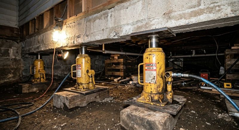 Foundation Jacking in Morrison, CO