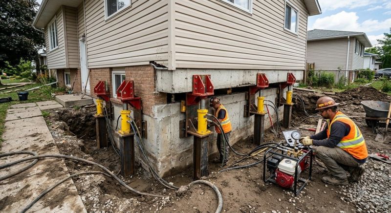 Foundation Lifting in Longmont, CO
