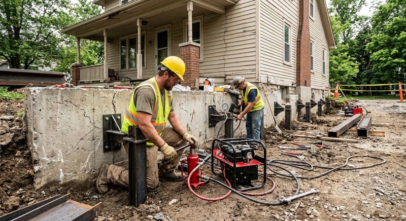 Foundation Stabilizing in Erie, CO