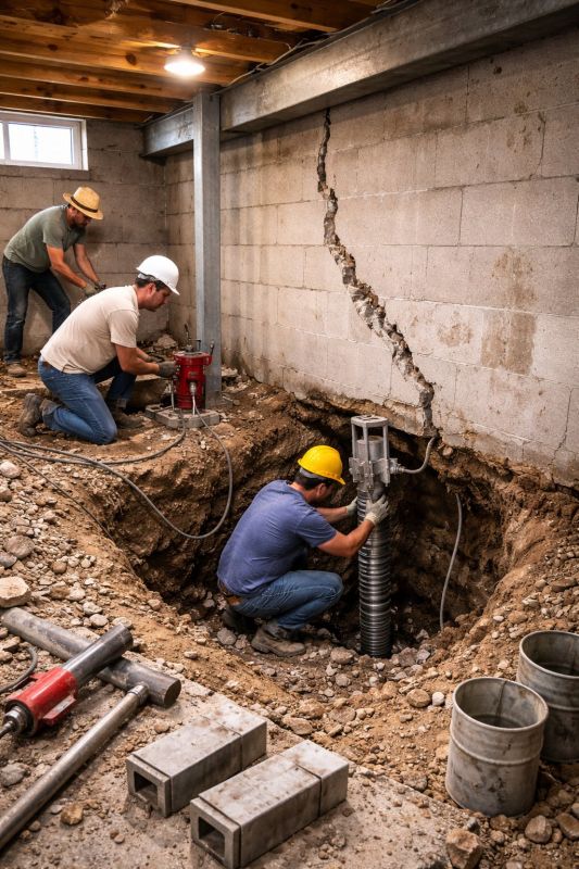 Foundation Structural Repair in Arapahoe County, CO