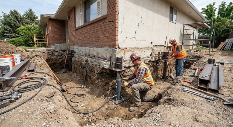 Foundation Structural Repair in Broomfield, CO