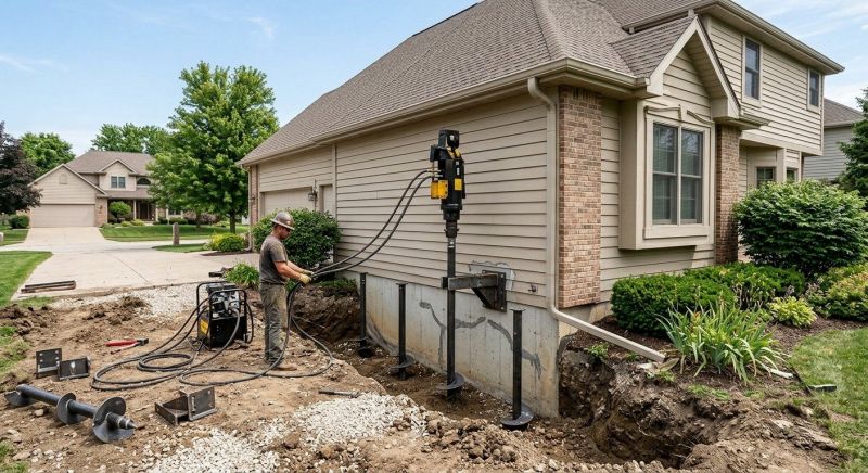 Helical Piers Installation in Westminster, CO