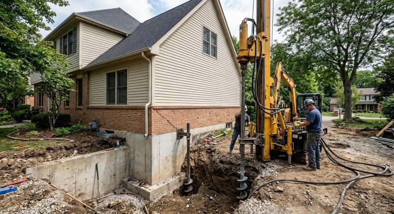 Helical Pile Installation in Westminster, CO