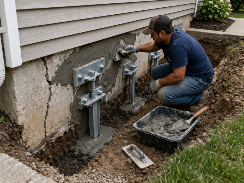 House Foundation Repair in Lafayette, CO