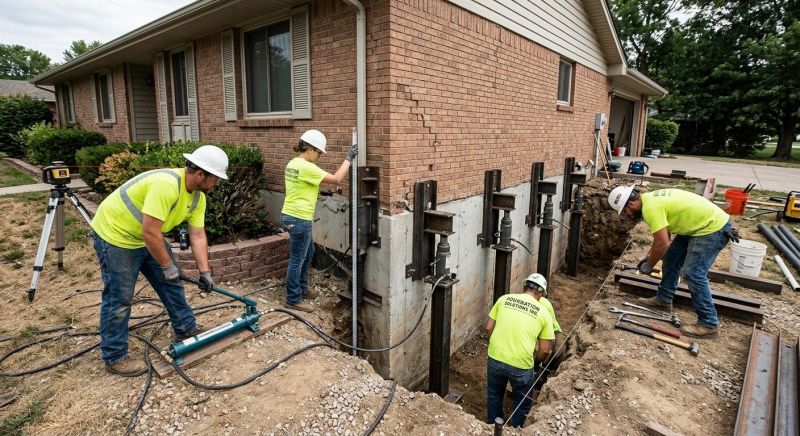 Settling Foundation Service in Adams County, CO