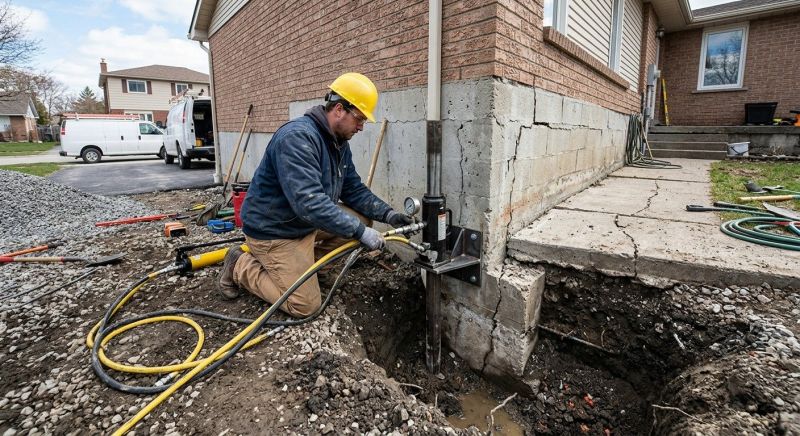 Sinking Foundation Repair in Arapahoe County, CO