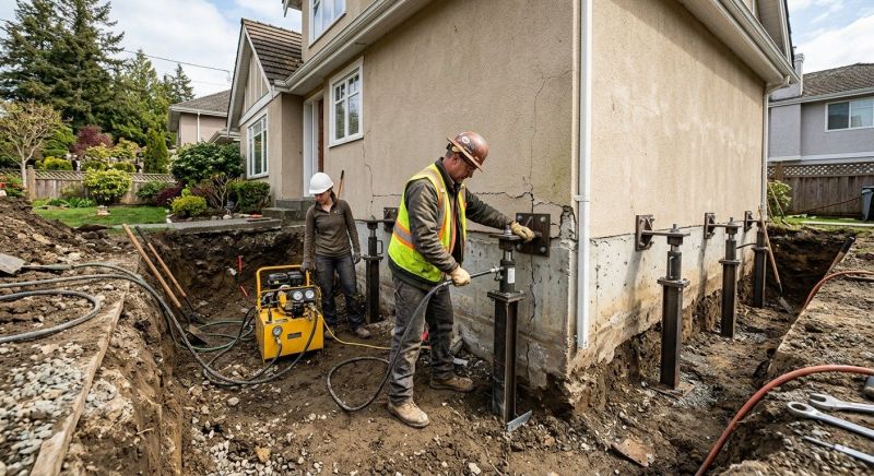 Sinking Foundation Repair in Denver County, CO